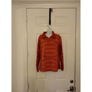 Columbia fleece half zip active shirt. Women size large.